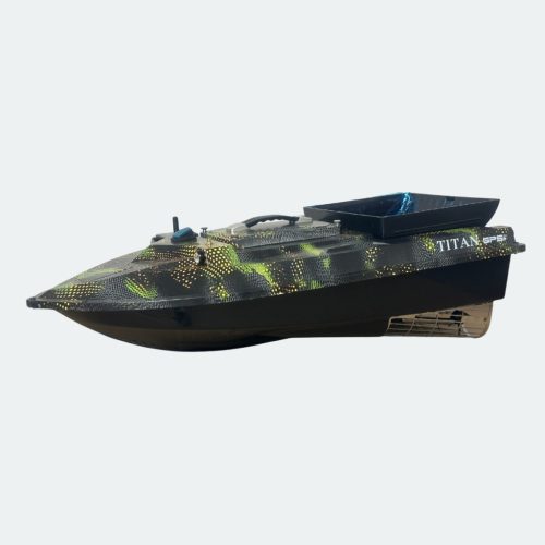 SIRIUS TITAN CAMO GPS-es Etetőhajó Beépített Halradarral